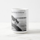 Spaß zu haben macht Spaß Kaffeetasse (Mittel)