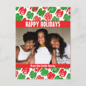 Spaß zu Weihnachten Sweaters Niedlicher CUSTOM Url Postkarte (Vorderseite)