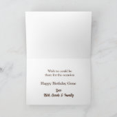 Spaß zum Geburtstag Karte (Innenseite)