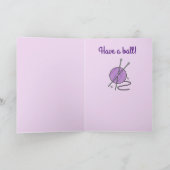 Spaß zum Geburtstag Karte (Innenseite)