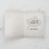 Spaß zum Geburtstag Karte (Innenseite)