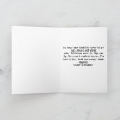 Spaß zum Geburtstag von Fuchs Karte (Innenseite)