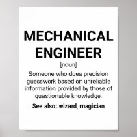 Spaß zur Bestimmung des Maschinenbauingenieurs