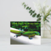 Spaß zur Erhaltung der Umwelt Postkarte (Stehend Vorderseite)