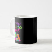Spaß zurück in die Schule Kaffeetasse (Vorderseite Links)