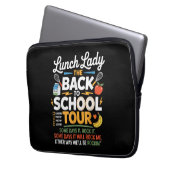 Spaß zurück in die Schule Laptopschutzhülle (Vorderseite Links)