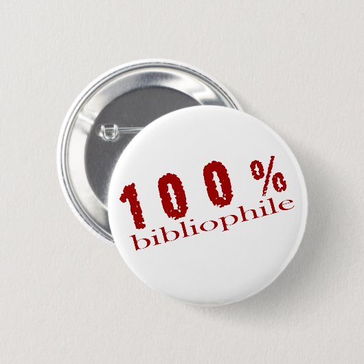 Spaßbibliophile-T - Shirt 100% Button (Vorne & Hinten)