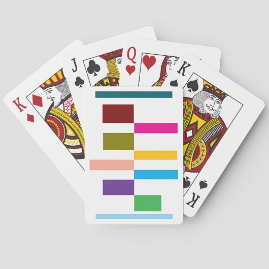 Spaßblöcke Spielkarten (Rückseite)