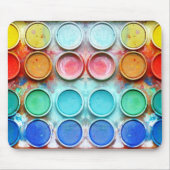 Spaßfarben-Farbkasten Mousepad (Vorne)