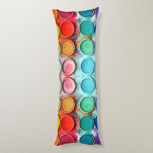 Spaßfarben-Farbkasten Seitenschläferkissen (Rückseite (Vertikal))