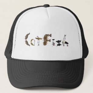 Spaßfischen Truckerkappe