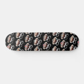 Spaßgesicht Skateboard (Horizontal)