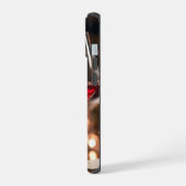 Spaßglas Wein iPhone 15 Hülle (Linke Seite)