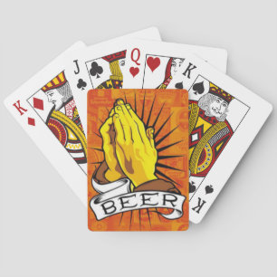 Spaßige Bier Spielkarten! Spielkarten