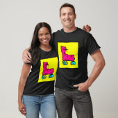 Spaßige Bunte Rollschuhe T-Shirt (Unisex)