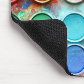 Spaßige Farbpalette Mousepad (Ecke)