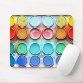 Spaßige Farbpalette Mousepad (Mit Mouse)
