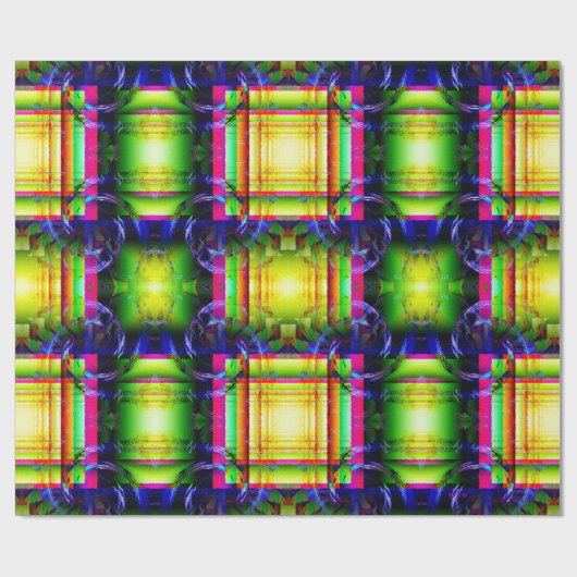 Spaßige Geometrien..... Geschenkpapier (Flach)