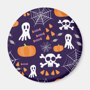 Spaßige gruselige Halloween-Figuren Magnet