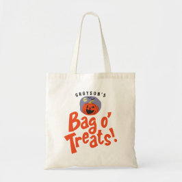 Spaßige Halloween-Leckereien Personalisiert  Tragetasche