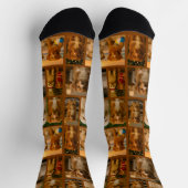 Spaßige personalisierte Fotos Socken (Oben)