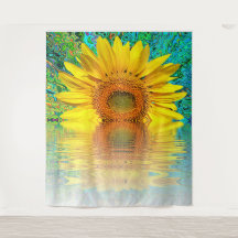 Spaßige Sonnenblumen-Foto-Hintergrund-Tapete