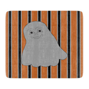 Spaßige und elegante Halloween-Geister Schneidebrett