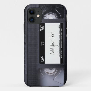 Spaßige Vintage 80er Retro_2 VHS-Kassette iPhone 11 Hülle