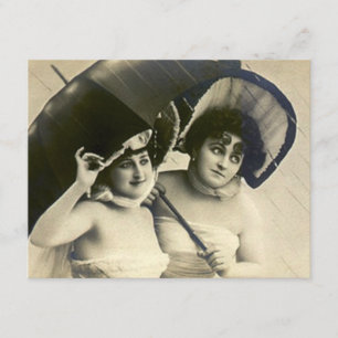Spaßige Vintage-Hochzeitsdusche-Einladung Damen im Einladung