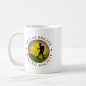 Spaßige Wanderparty Gestaltung Kaffeetasse (Links)