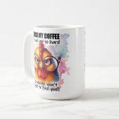 Spaßiger Becher Kaffeetasse (Vorderseite Links)