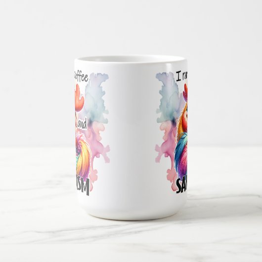 Spaßiger Becher Kaffeetasse (Mittel)