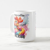 Spaßiger Becher Kaffeetasse (Vorderseite Links)