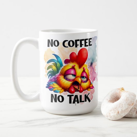 Spaßiger Becher Kaffeetasse (Mit Donut)