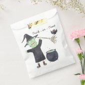 Spaßiger Halloween-Geschenkbeutel mit Hexe  Geschenktütchen (Versiegelt)