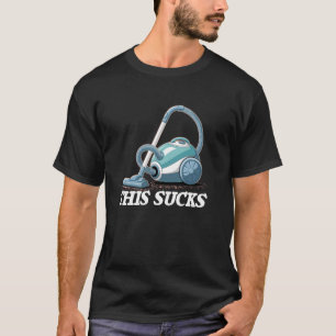 Spaßiger Staubsauger, der saugt T-Shirt