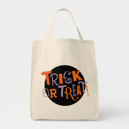 Spaßiger Vintage-Typ Halloween  Tragetasche