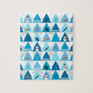 Spaßiger Winter Puzzle