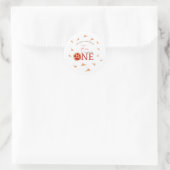 Spaßiges 1. Geburtstagsstück Runder Aufkleber (Tasche)