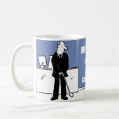 Spaßiges Design für den Golf-Liebhaber Kaffeetasse (Links)