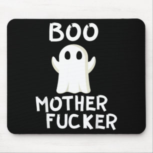 Spaßiges Halloween-Geisterkostüm Mousepad