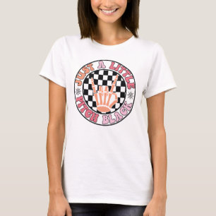 Spaßiges Halloween Grusel Skelett Rockstar T-Shirt