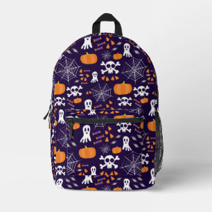 Spaßiges Halloween-Muster Bedruckter Rucksack