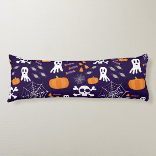 Spaßiges Halloween-Muster Seitenschläferkissen