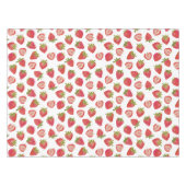 Spaßiges Sommer-Erdbeermuster Tischdecke (Vorderseite (Horizontal))