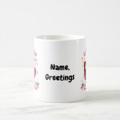 Spaßiges "Tausche Schüler gegen Schokolade" Valent Kaffeetasse (Mittel)