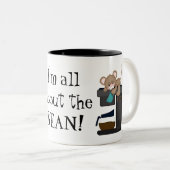 Spaßkaffeeliebhaber MäuseTasse Zweifarbige Tasse (VorderseiteRechts)