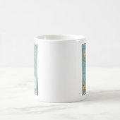 Spaßkarte von Neuseeland Kaffeetasse (Mittel)