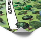 Spaßkarte Zilker Park Poster (Ecke)