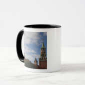 Spasskaya Tower in Red Square, Moskau, Russland Tasse (Vorderseite Links)